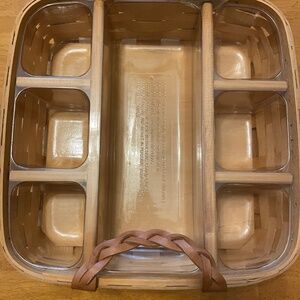 Peterboro 1854 Basket Co. Vintage Sectional Basket